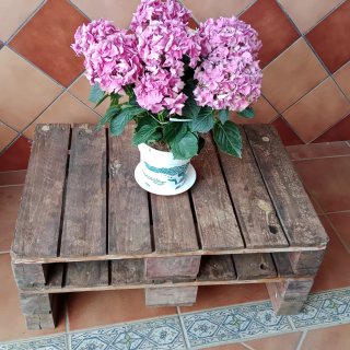 Mesa de Palets Rústica