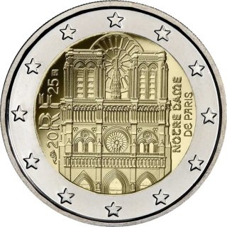 2 euros CC 2026: Francia - Notre Dame