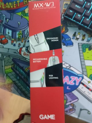 Ratón Inalámbrico GAME MX-W3 RGB