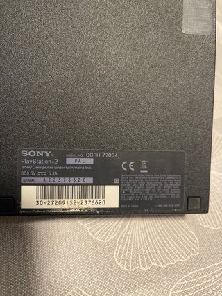 PS2 Slim Nero - Difetto nel lettore