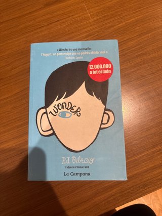 Libro Wonder R.J. Palacio