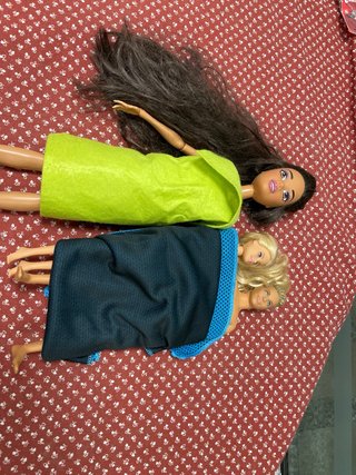Barbie grande Barbie y Ken