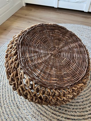 Cesta Mimbre Zara Home Asas