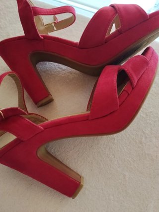 Sandalias de tacón con plataforma
