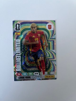 Cartas Adrenalyn Messi, Ronaldo, Mbappé, Lamine