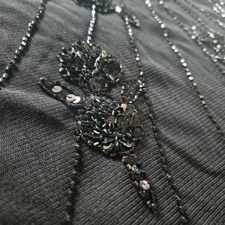 Blusa fiesta color negro. Marca Cristina García.
