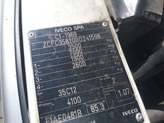 Despiece Iveco daily iii cajachasis 35 C 12 , 35 S