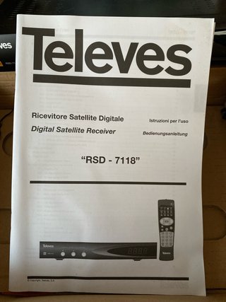 Receptor TV satelite digital