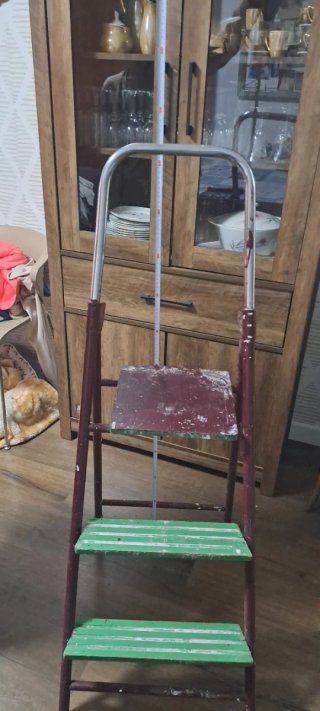 Escalera vintage 3 peldaños
