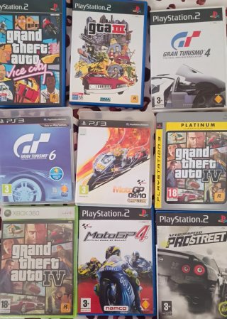 Video juegos xbox360, Play station 2 y 3