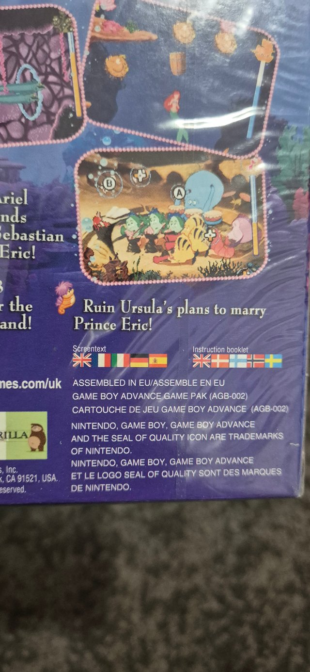 La Sirenita Magic in Two Kingdoms GBA