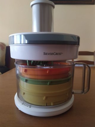 Silvercrest Rallador Verdura Eléctrico