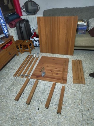 Mesa de centro de madera Hemnes Ikea
