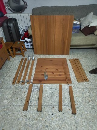 Mesa de centro de madera Hemnes Ikea
