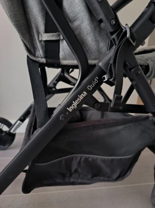 Silla ligera Inglesina Quid2 gris – compacta