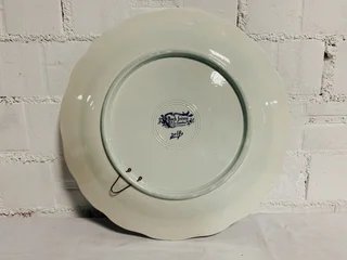 Pareja Platos Delft Boch Frères Azules