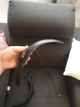 Guardabarros delantero patinete