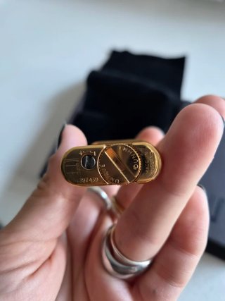 Mechero Dunhill Mini Dorado