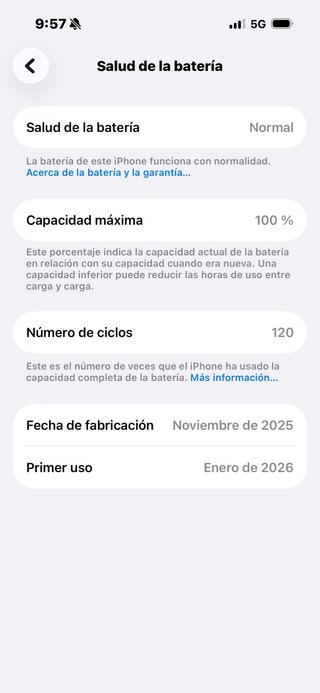 iPhone 16 128GB Negro Nuevo con Garantía