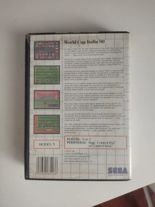 World Cup Italia '90 Master System SEGA