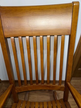 Mecedora de madera