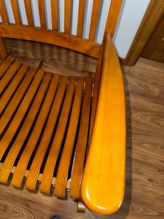 Mecedora de madera