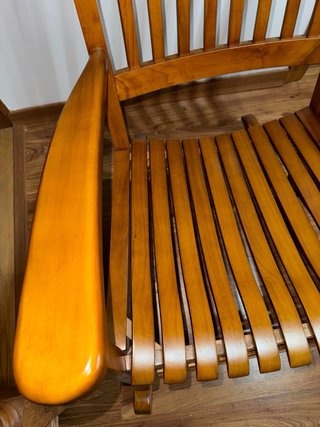 Mecedora de madera