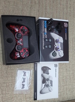 PS4 Pro + Mando Scuf Impact + Giochi + controller extra