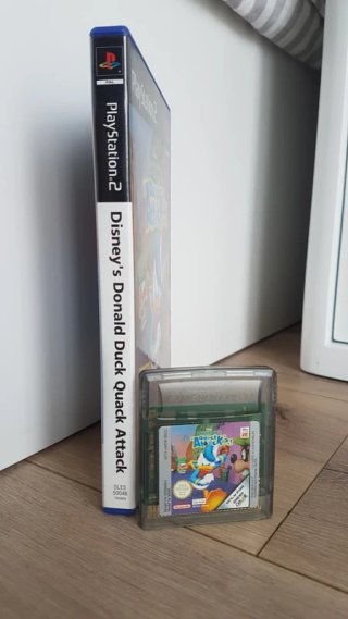 Donald Duck Quack Attack PS2 + Game Boy Color