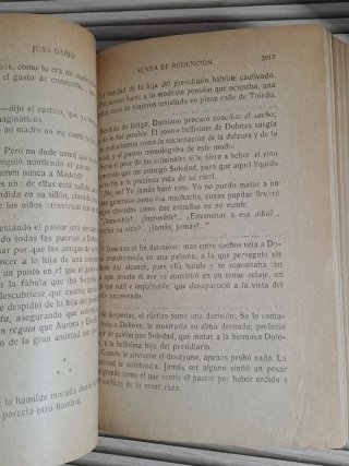 3 libros antiguos  senda de redención
