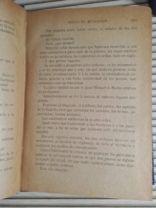 3 libros antiguos  senda de redención