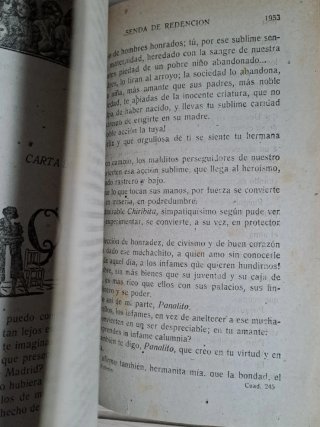 3 libros antiguos  senda de redención
