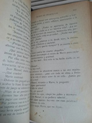 3 libros antiguos  senda de redención