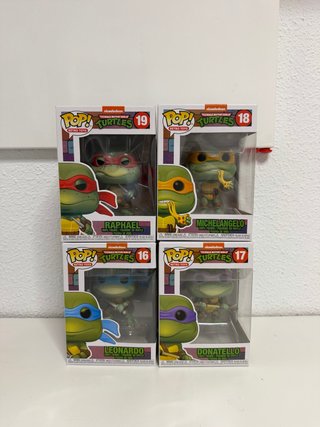 Funko Pop Tortugas Ninja Set Completo