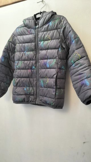 Chaquetón niña polar mariposas