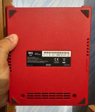 Nintendo Wii Mini Rossa con accessori
