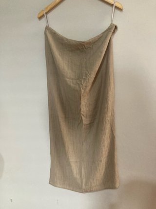 Conjunto 2 piezas beige talla L Falda y chaleco