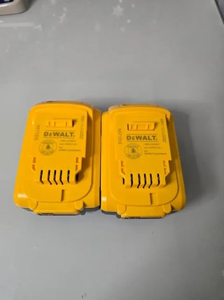 2 baterías DeWalt 20V XR 6.0Ah nuevas