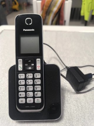 Teléfono Inalámbrico Panasonic Negro/Plata