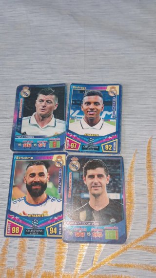 Cromos Champions League Real Madrid