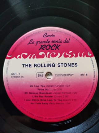 LP The Rolling Stones La Grande Storia del Rock n1