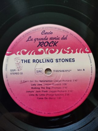LP The Rolling Stones La Grande Storia del Rock n1