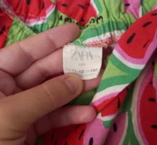 Camiseta niña sandías 11-12 años