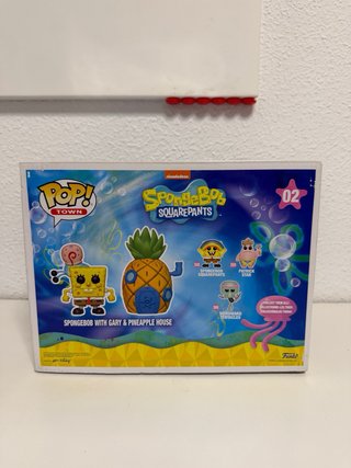 Funko Pop Bob Esponja Casa Piña y Gary 02