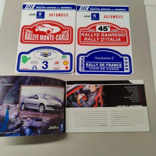 Pegatinas Rallyes Míticos del Mundial