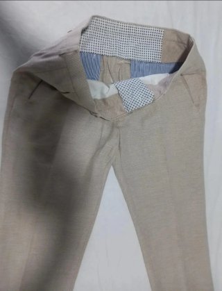 Pantalón Zara Hombre Beige