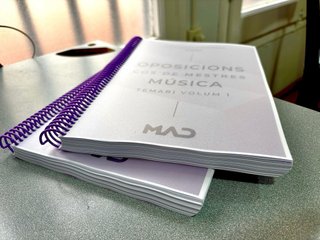 Temari oposicions Música Cos Mestres Primària PMU