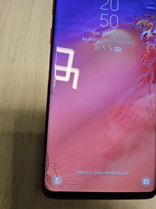 Samsung Galaxy S10 Arancione