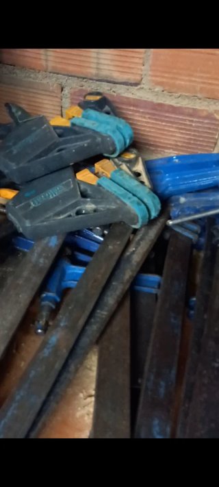 Lote de sargentos de carpintero