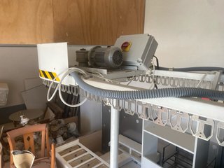 Carrusel para ropa de tintorería